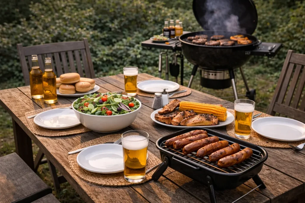 Organiseer zelf een eenvoudige bbq