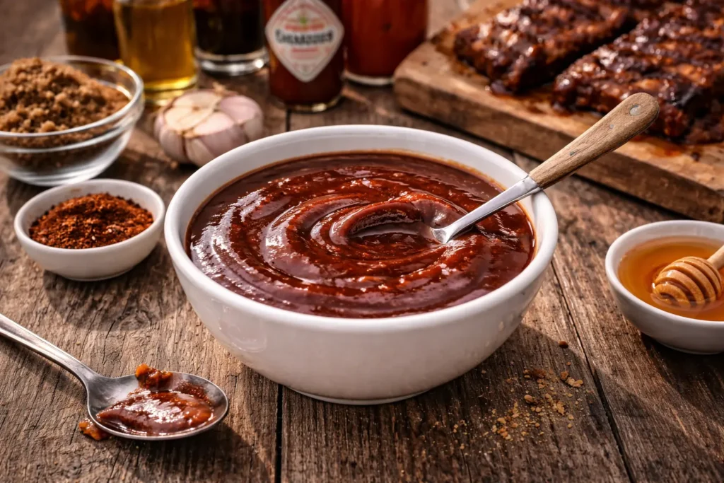 Maak zelf eens een keer bbq saus