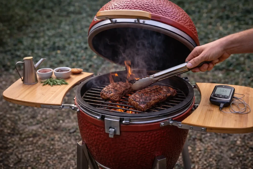Zelf aan de slag met een kamado bbq