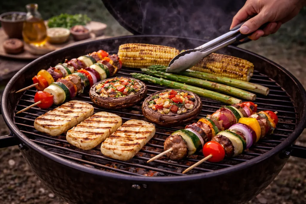 Ga voor een vegetarische bbq zonder vlees