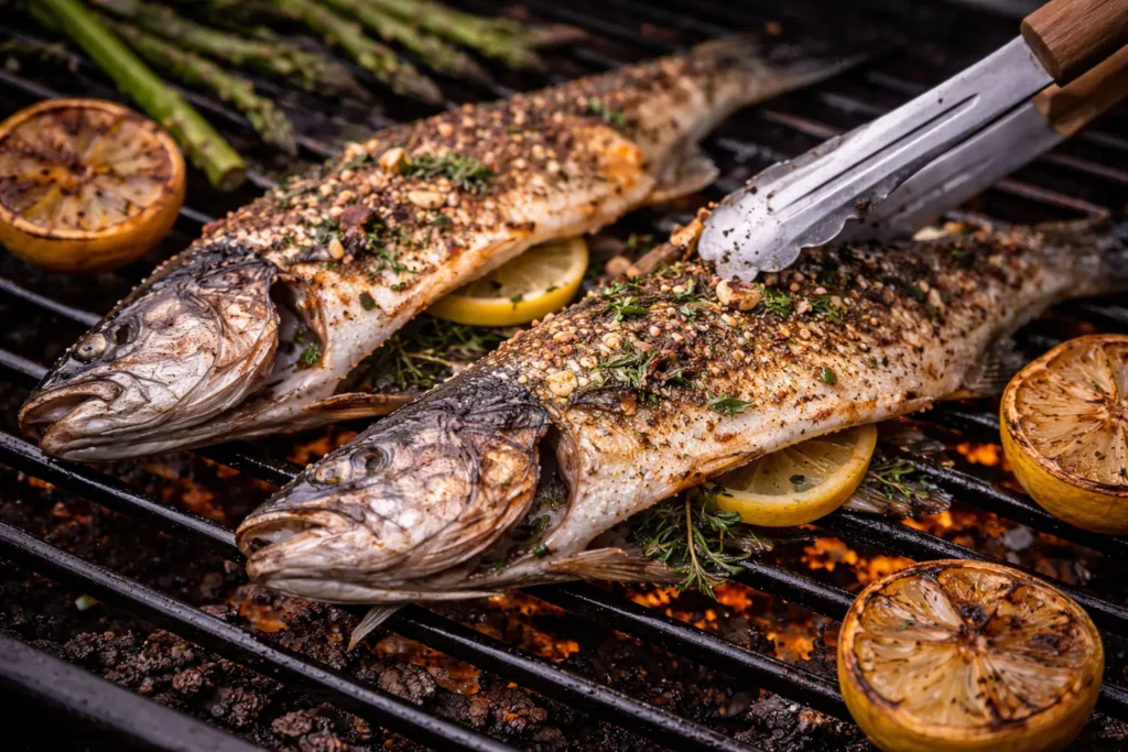 Grill eens lekker vis op de bbq