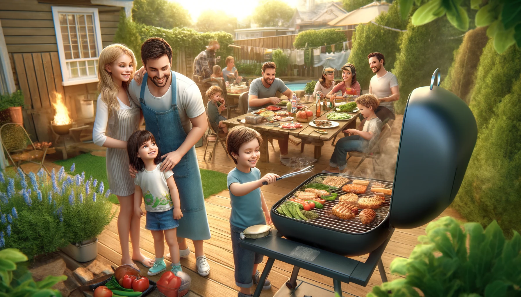 Barbecue met kinderen: maak er vooral een feestje van